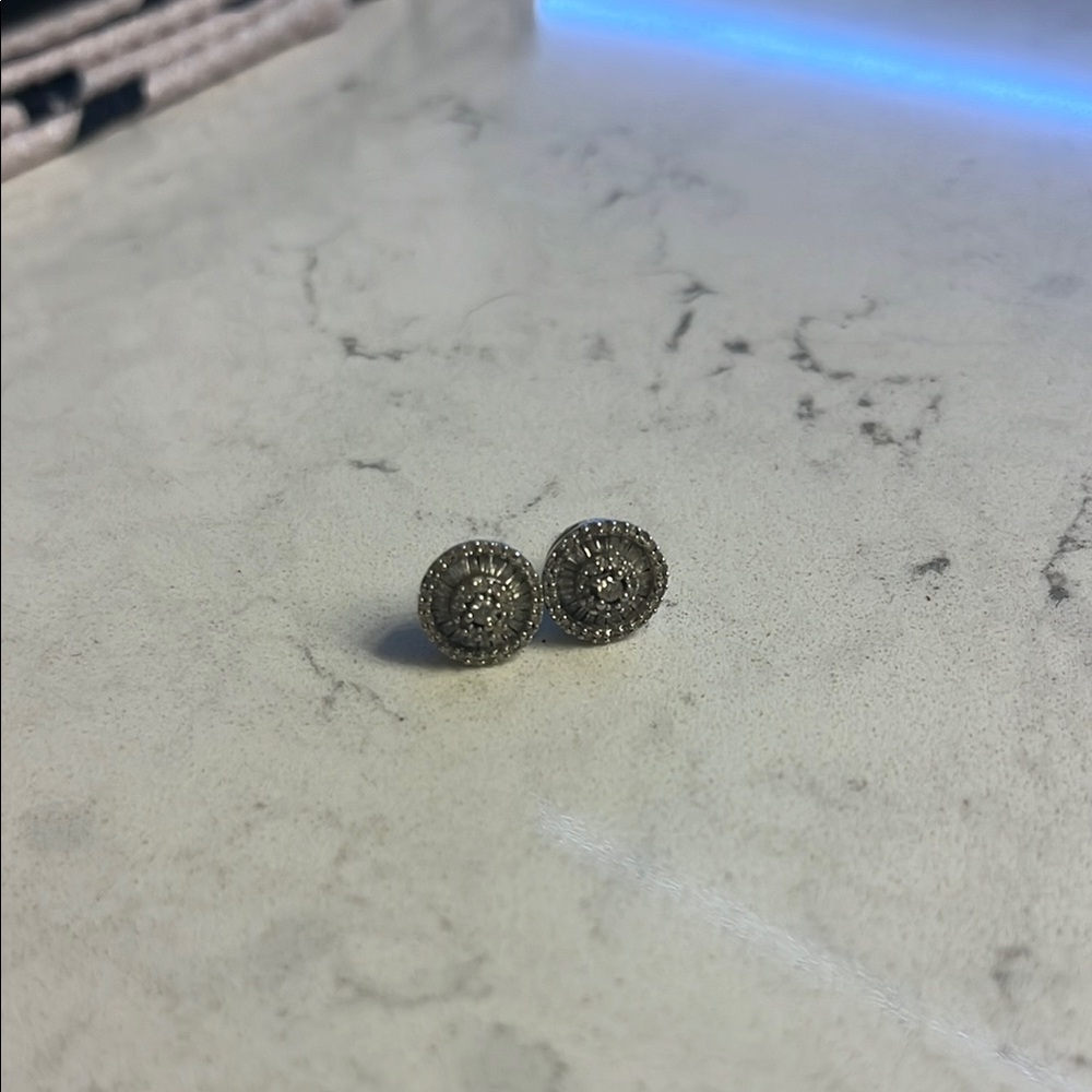Elegant Silver Stud Earrings
